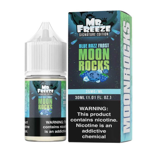 Mr. Freeze Moon Rocks Blue Razz Frost Salt Nic E-Liquid 30ml