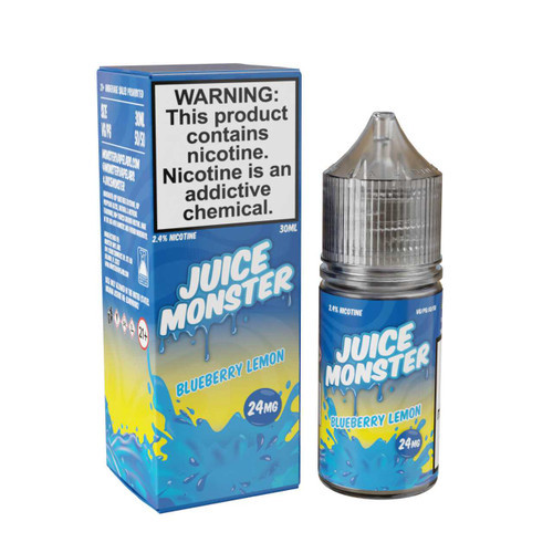 Juice Monster Blueberry Lemon Salt Nic E-Liquid 30ml