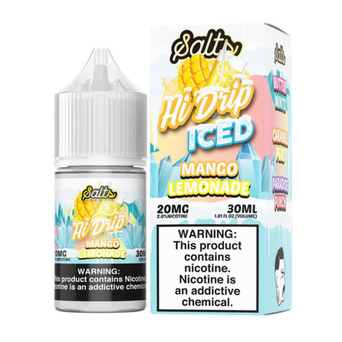 Hi Drip Iced Mango Lemonade Salt Nic E-Liquid 30ml
