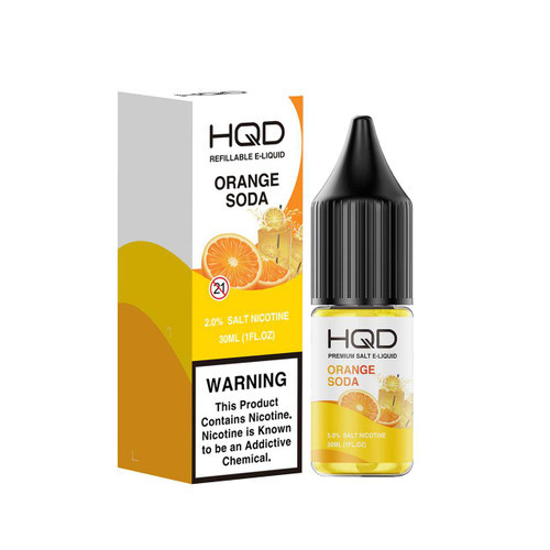 HQD Orange Soda Salt Nic E-Liquid 30ml
