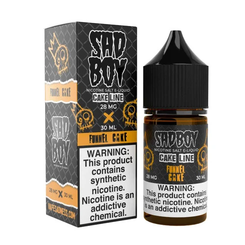SadBoy CakeLine Funnel Cake Salt Nic Synthetic Nicotine E-Liquid 30ml