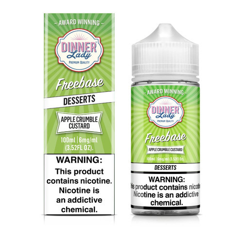 Dinner Lady Apple Crumble Custard E-Liquid 100ml