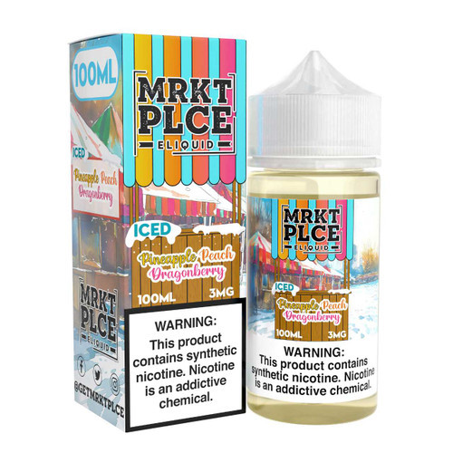 MRKTPLCE Iced Pineapple Peach Dragonberry E-Liquid 100ml