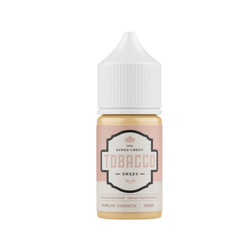 King's Crest SWEET Tobacco Salt Nic E-Liquid 30ml