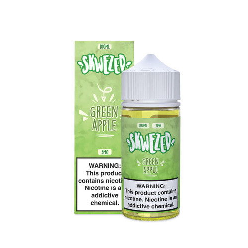 Skwezed Green Apple E-Liquid 100ml
