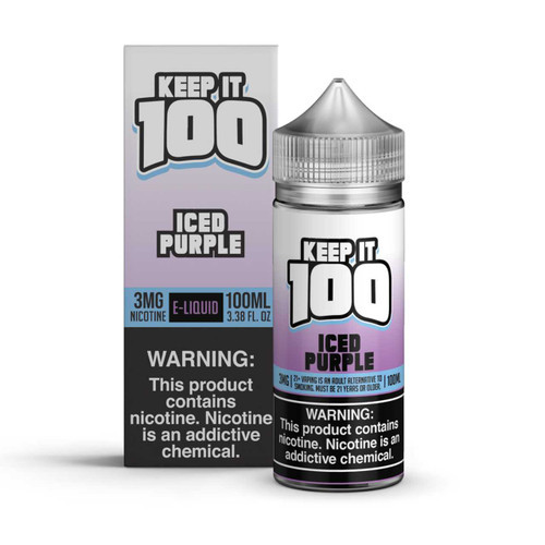 Keep It 100 Purple Iced E-Liquid 100ml