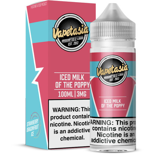 Vapetasia Iced Milk of the Poppy E-Liquid 100ml