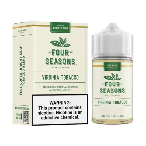 Four Seasons Virginia Tobacco E-Liquid 60ml