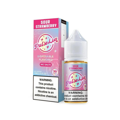 Pulse Liq Sour Strawberry Salt Nic E-Liquid 30ml