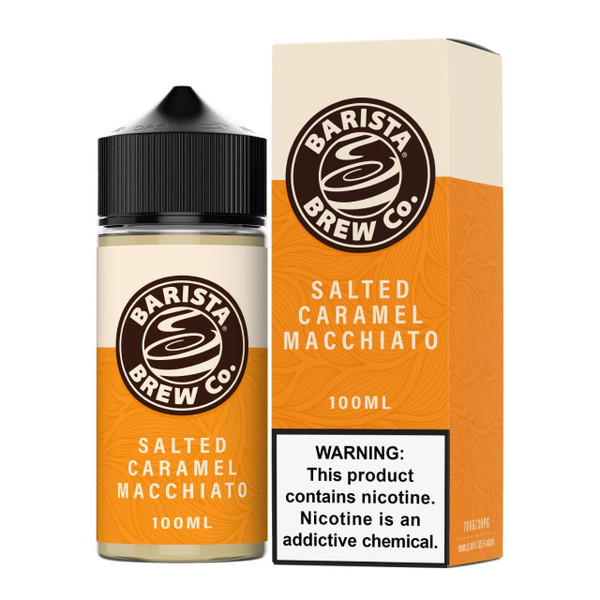 Barista Brew Salted Caramel Macchiato 100ml E-Juice