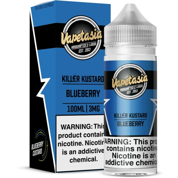 Vapetasia Blueberry Killer Kustard 100ml E-Juice