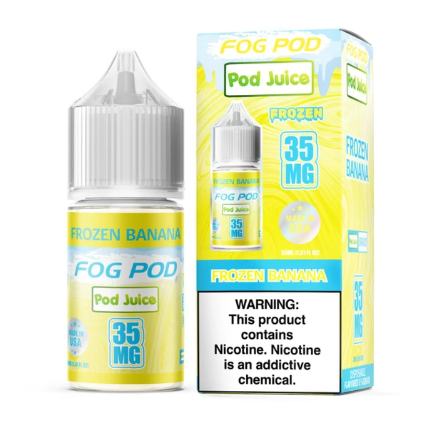 Fog Pod X Pod Juice Salt Frozen Banana 30ml E-Juice