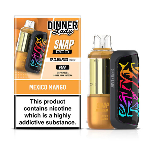 Dinner Lady Snap Pro Kit 35K Puff Disposable Mexico Mango