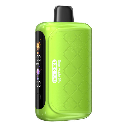 Binaries 100K Puff Disposable-Sour Apple