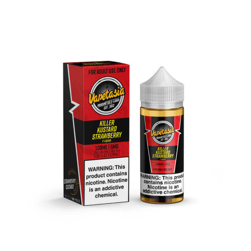 Vapetasia Strawberry Killer Kustard E-Liquid 100ml