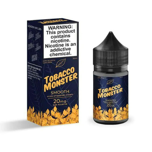 Tobacco Monster Smooth Salt Nic E-Liquid 30ml