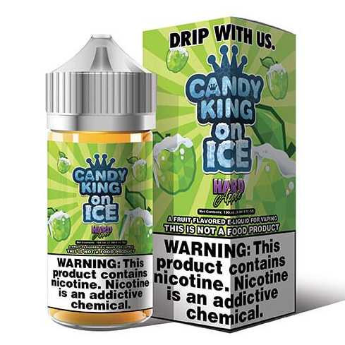 Candy King Hard Apple Ice E-Liquid 100ml