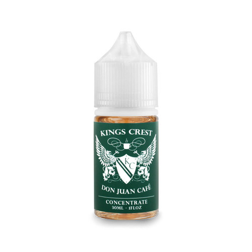 King's Crest Don Juan Cafe Salt Nic E-Liquid 30ml