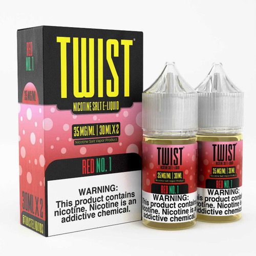 Twist Red No.1 Salt Nic E-Liquid 60ml
