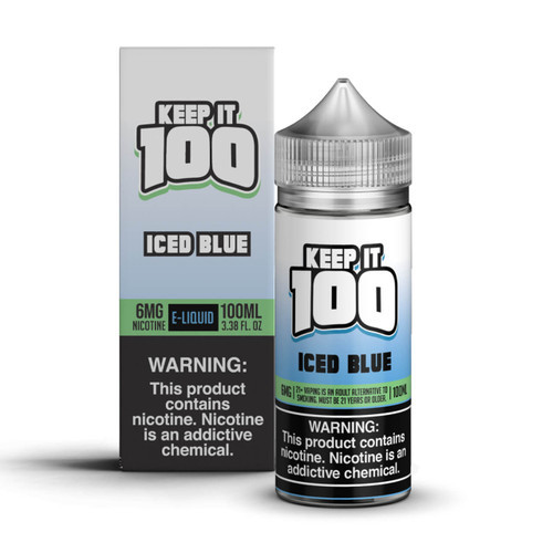 Keep It 100 Blue Iced E-Liquid 100ml