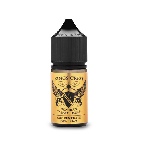 King's Crest Don Juan Tabaco Dulce Salt Nic E-Liquid 30ml