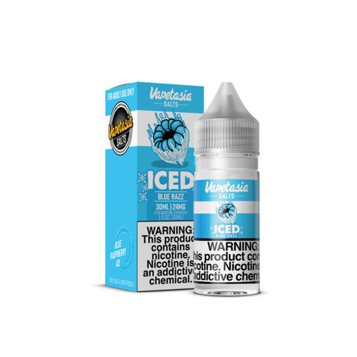Vapetasia Killer Fruits Iced Blue Razz Salt Nic Synthetic Nicotine E-Liquid 30ml
