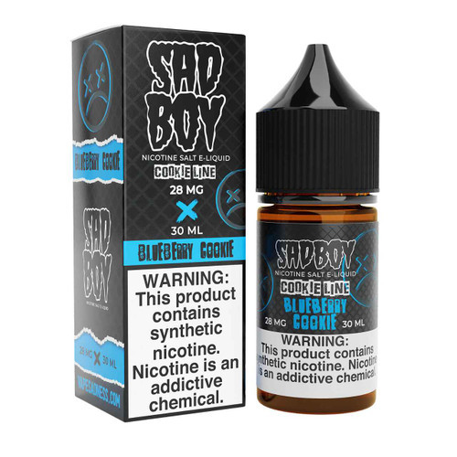 SadBoy CookieLine Blueberry Cookie Salt Nic Synthetic Nicotine E-Liquid 30ml
