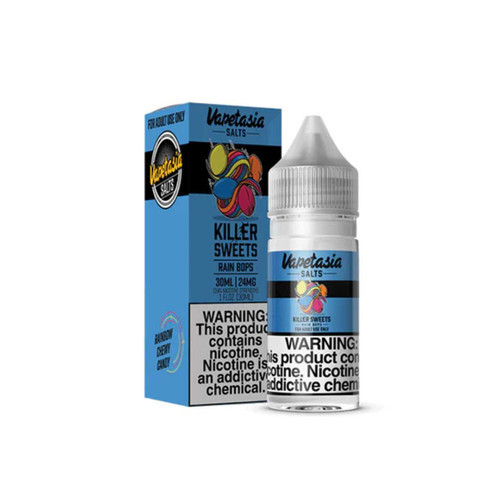 Vapetasia Killer Sweets Rain Bops Salt Nic Synthetic Nicotine E-Liquid 30ml