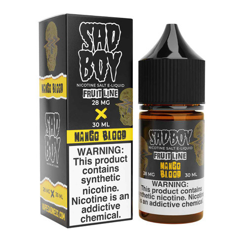 SadBoy FruitLine Mango Blood Salt Nic Synthetic Nicotine E-Liquid 30ml