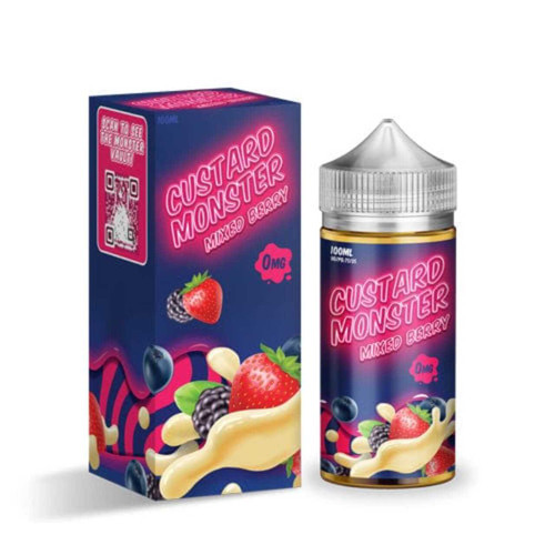 Custard Monster Mixed Berry E-Liquid 100ml