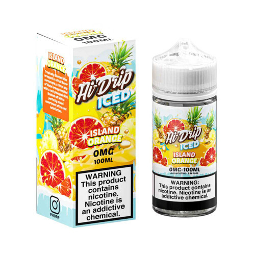 Hi Drip Iced Island Orange E-Liquid 100ml