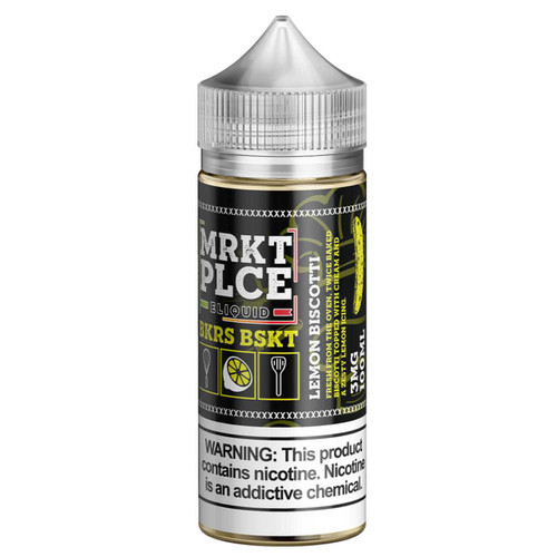 MRKTPLCE BKRS BSKT Lemon Biscotti E-Liquid 100ml