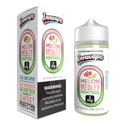 Innevape Melon Medley Menthol E-Liquid 100ml