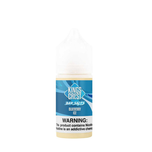 King's Crest Bar Blueberry Ice Salt Nic E-Liquid 30ml