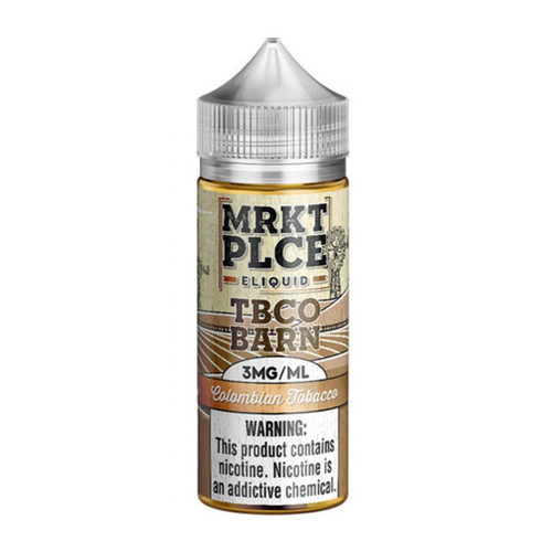 MRKTPLCE TBCO Barn Colombian Tobacco E-Liquid 100ml