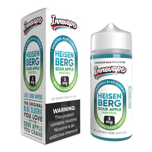 Innevape Heisenberg Sour Apple Menthol E-Liquid 100ml