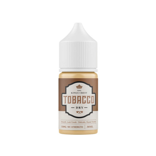 King's Crest DRY Tobacco Salt Nic E-Liquid 30ml