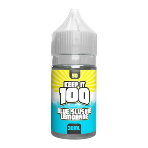 Keep It 100 Blue Slushie Lemonade Nixodine Salt Nic E-Liquid 30ml