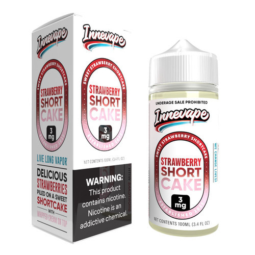 Innevape Strawberry Shortcake E-Liquid 100ml