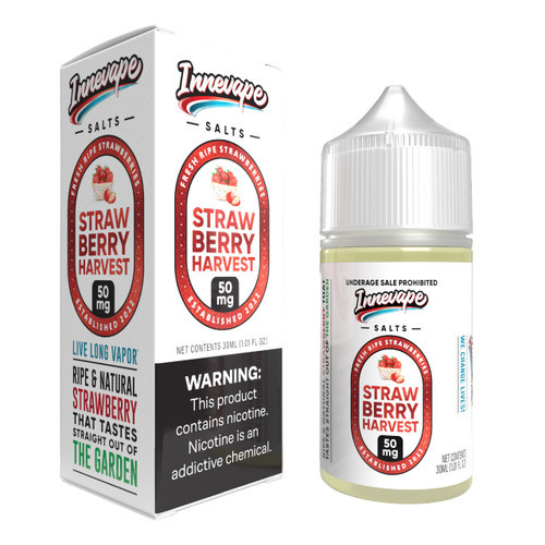 Innevape Strawberry Harvest Salt Nic E-Liquid 30ml