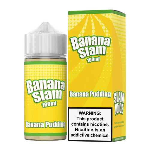 Banana Slam Banana Pudding E-Liquid 100ml