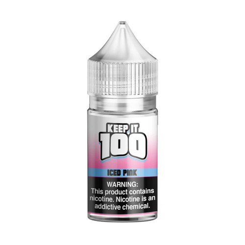 Keep It 100 Pink Iced Salt Nic E-Liquid 30ml
