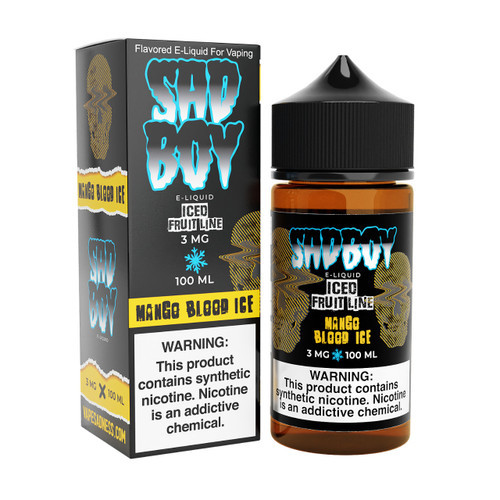 SadBoy Iced FruitLine Mango Blood Ice Synthetic Nicotine E-Liquid 100ml