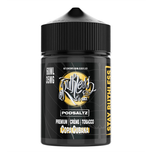 Ruthless Copa Cubana Salt Nic E-Liquid 60ml
