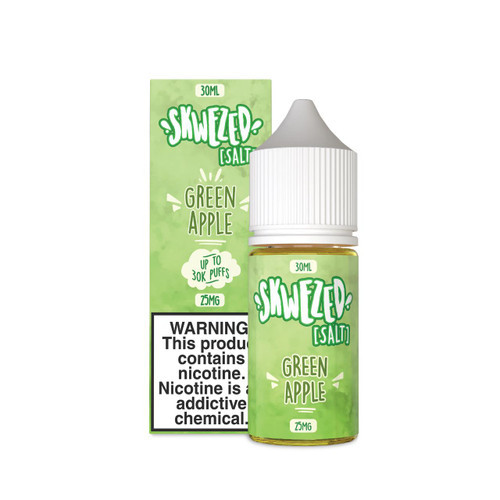 Skwezed Green Apple Salt Nic E-Liquid 30ml