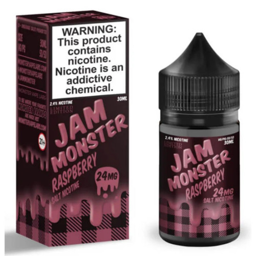 Jam Monster Raspberry Salt Nic E-Liquid 30ml