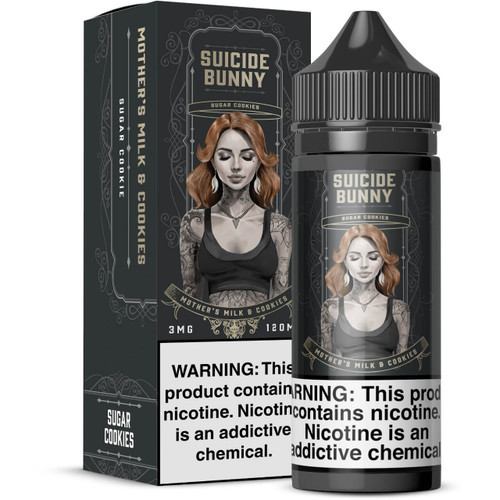 Suicide Bunny Mothers Milk and Cookies E-Liquid 120ml