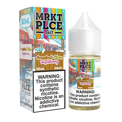MRKTPLCE Iced Grapefruit Citrus Sugarberry Nic Salt Nic E-Liquid 30ml