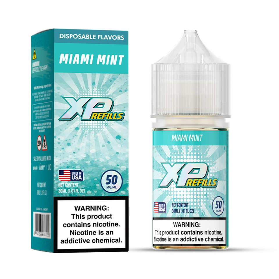 XP Refills Miami Mint Salt 30ml E-Juice