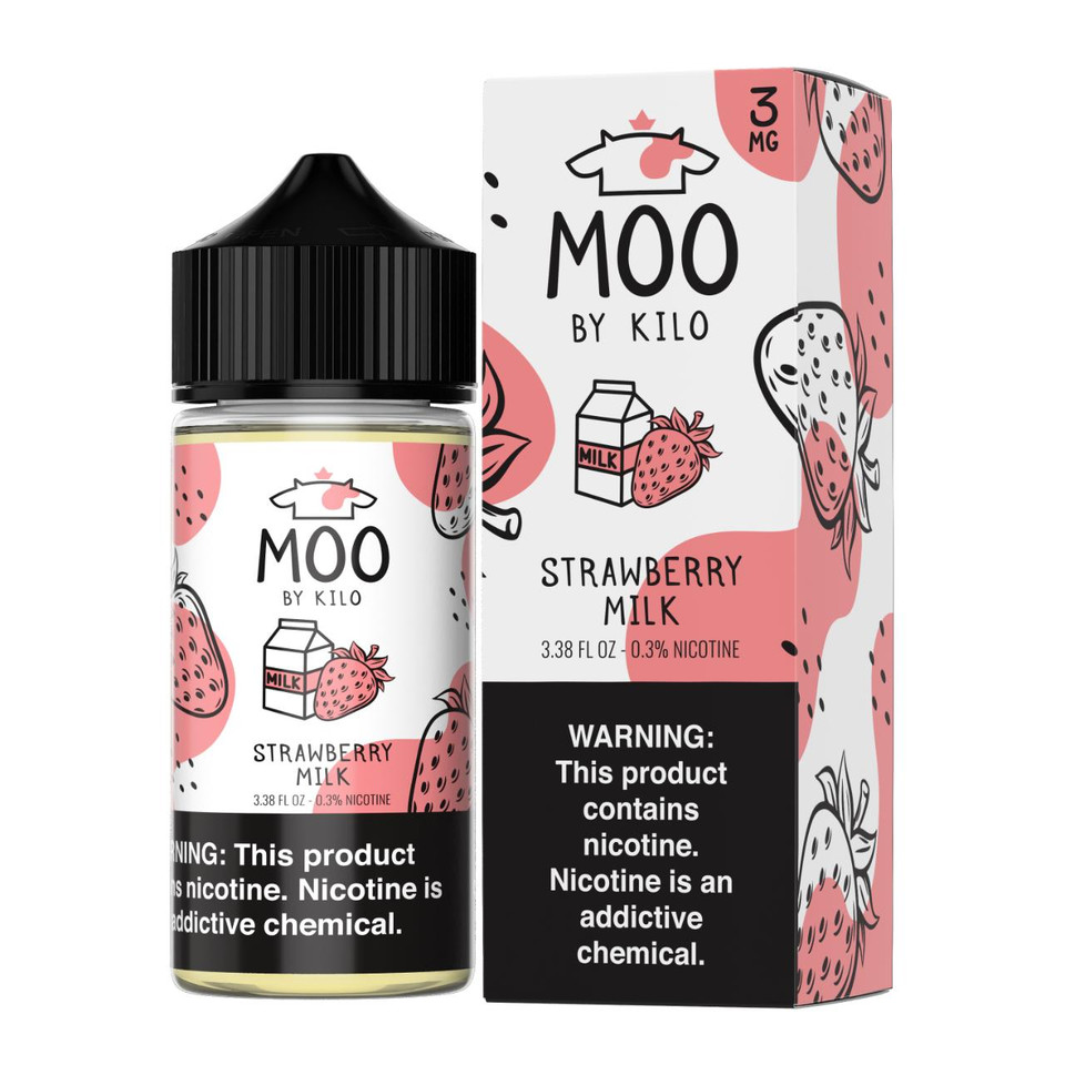 Moo by Kilo Strawberry Milk 100ml E-Juice